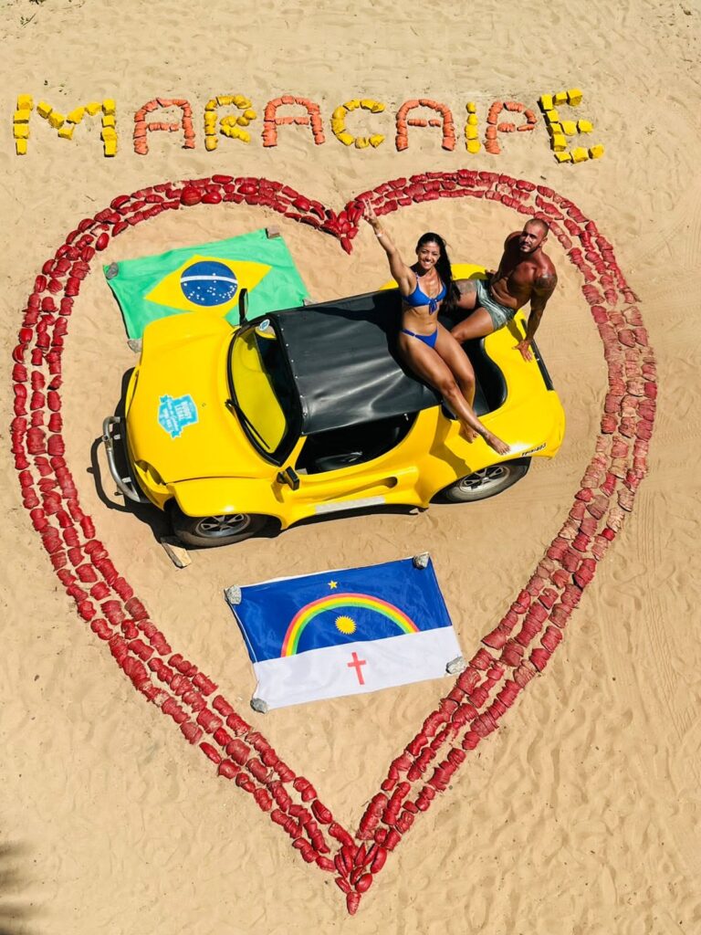 coração de maracaipe, passeio de buggy em porto de galinhas