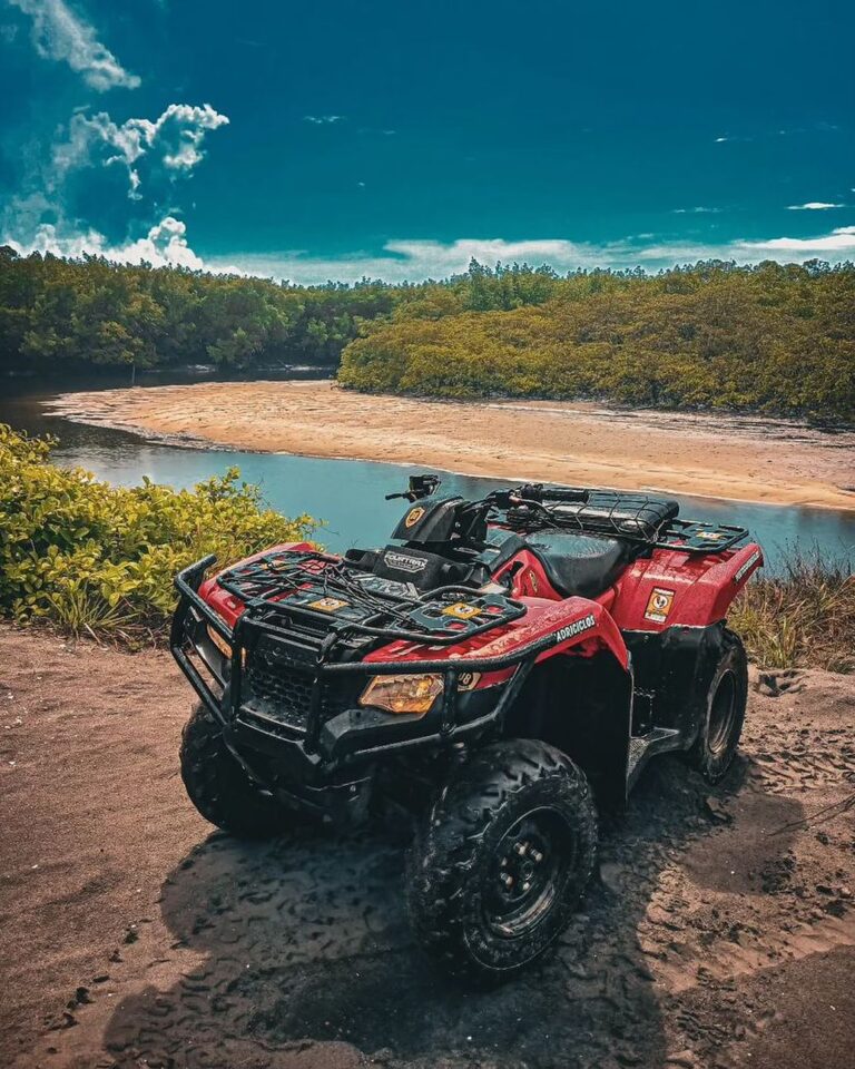 rota ecologica quadriciclo em porto de galinhas