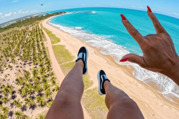 passeio de paramotor em porto de galinhas