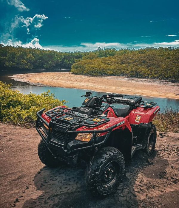 rota ecologica quadriciclo em porto de galinhas